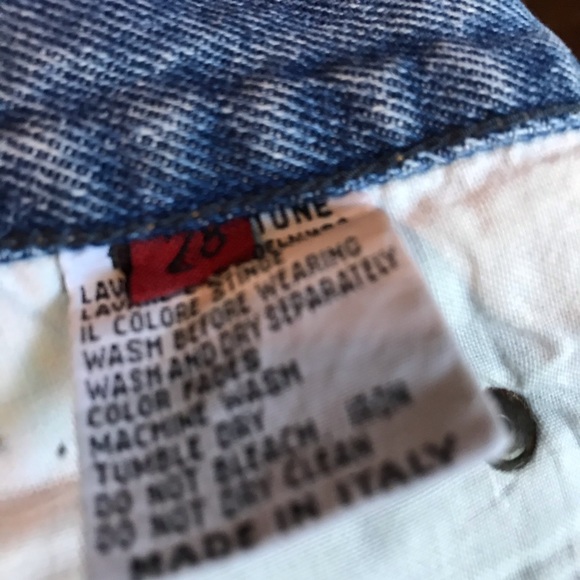 Katherine Hammett Cutoff Jeans - Picture 7 of 14